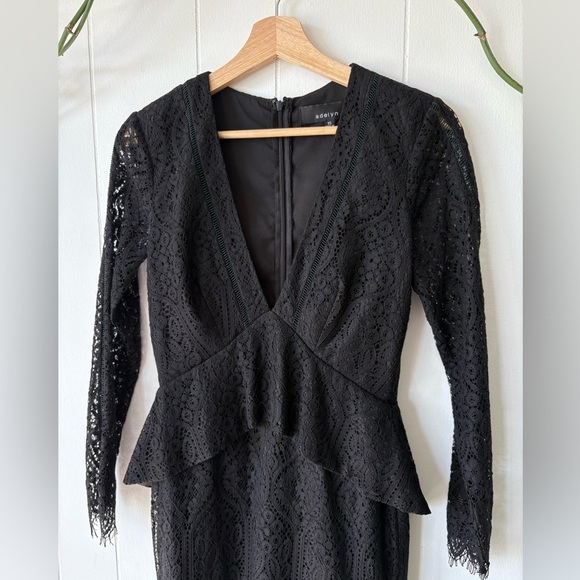 Adelyn Rae Black Lace Dress | Size XS - Picture 2 of 7